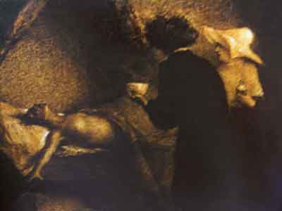 Пациент, страдающий от холеры во время эпидемии 1854 г. на острове Джум. Фрагмент карандашного рисунка британского художника A . Gautier , 1859.